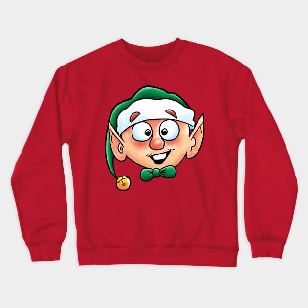 Christmas Elf Crewneck Sweatshirt by Grasdal